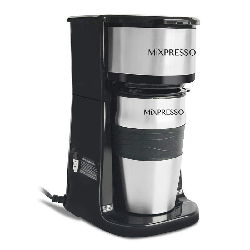 Mixpresso Ultimate 2in1 Single Cup Coffee Maker & Reviews Wayfair